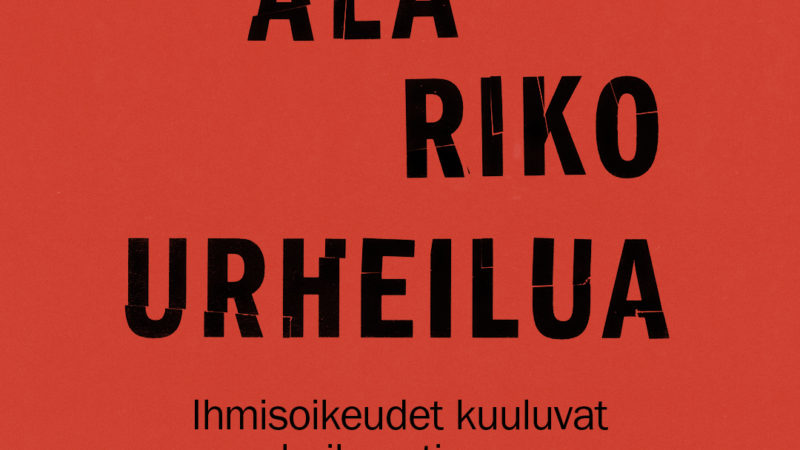 Suomen Muaythai-liitto mukana Älä riko urheilua -kampanjassa