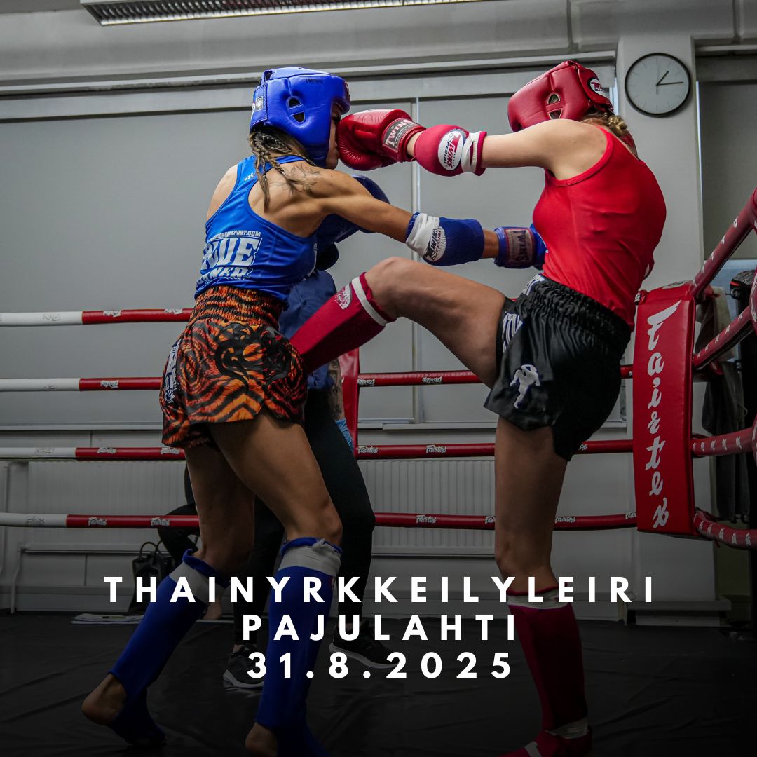 Thainyrkkeilyleiri ja tuomarikoulutus Pajulahdessa 31.8.2025