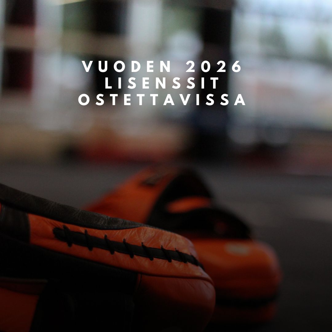 Vuoden 2026 lisenssit ostettavissa
